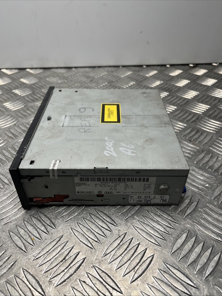 2006 AUDI A6 4F2, C6 CD Changer Ref 9