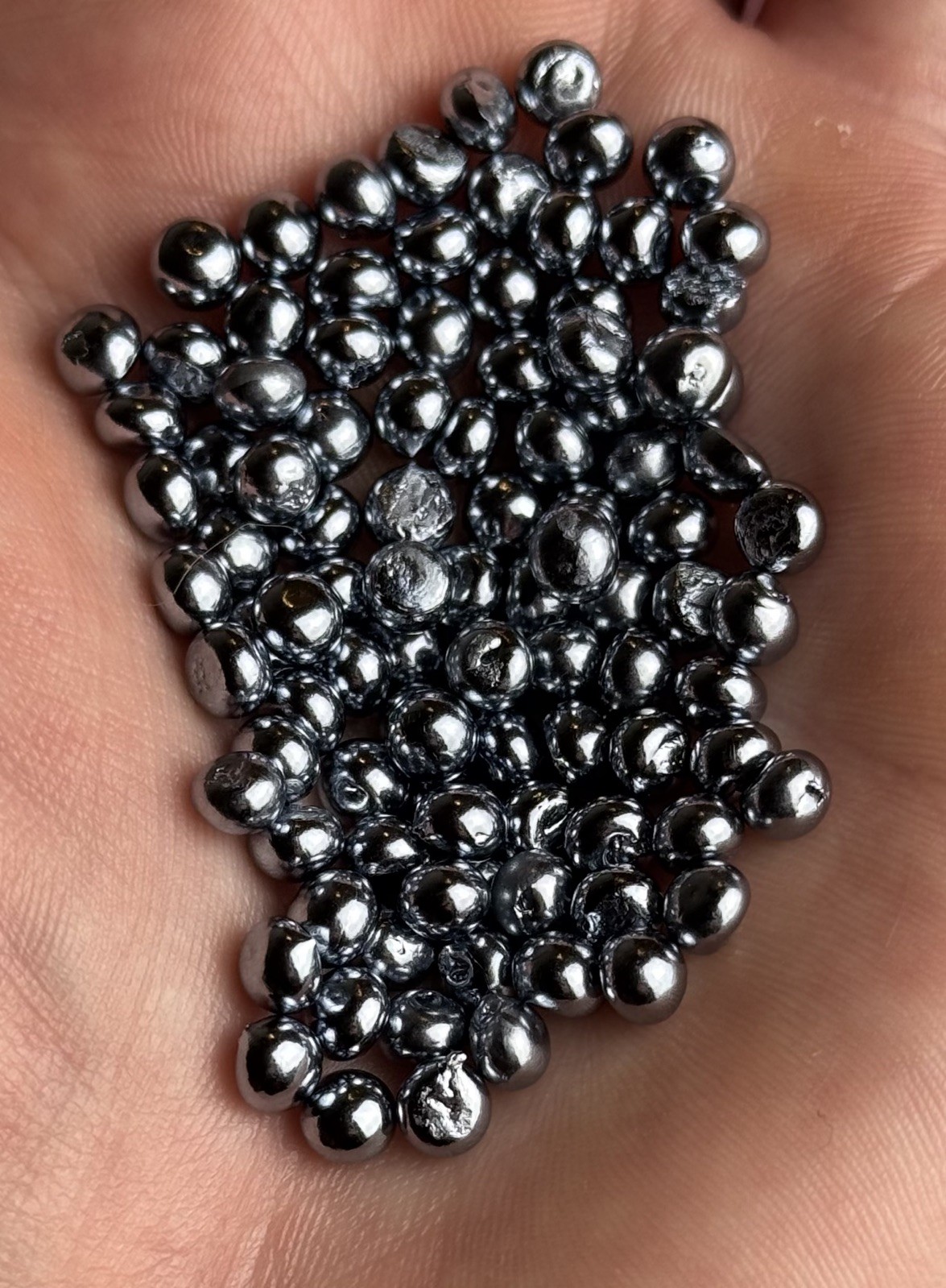 1g Osmium Beads  .9995 Comes with Vial **FREE SHIPPING**