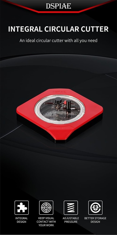 DsPiae PT-C Integral Stepless Circular Cutter Tool
