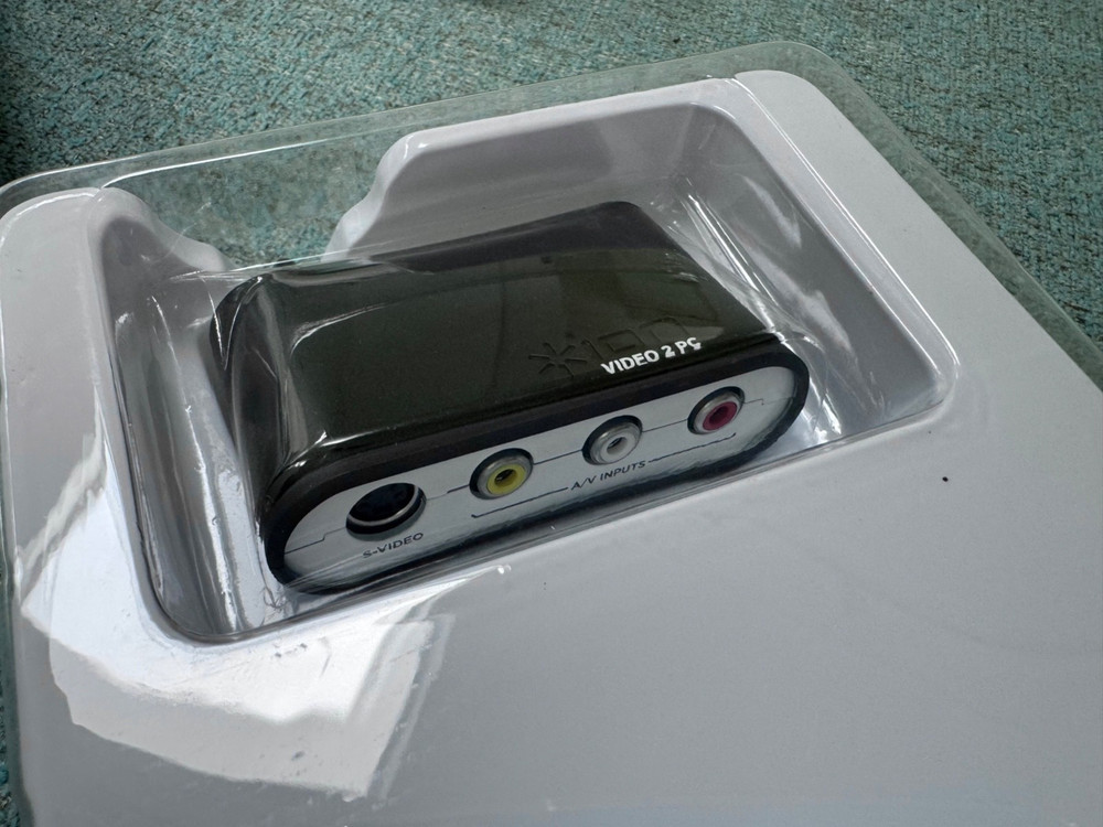 OPEN BOX UNTESTED / ION Video 2 PC VHS VCR to Comp USB Video Conversion System