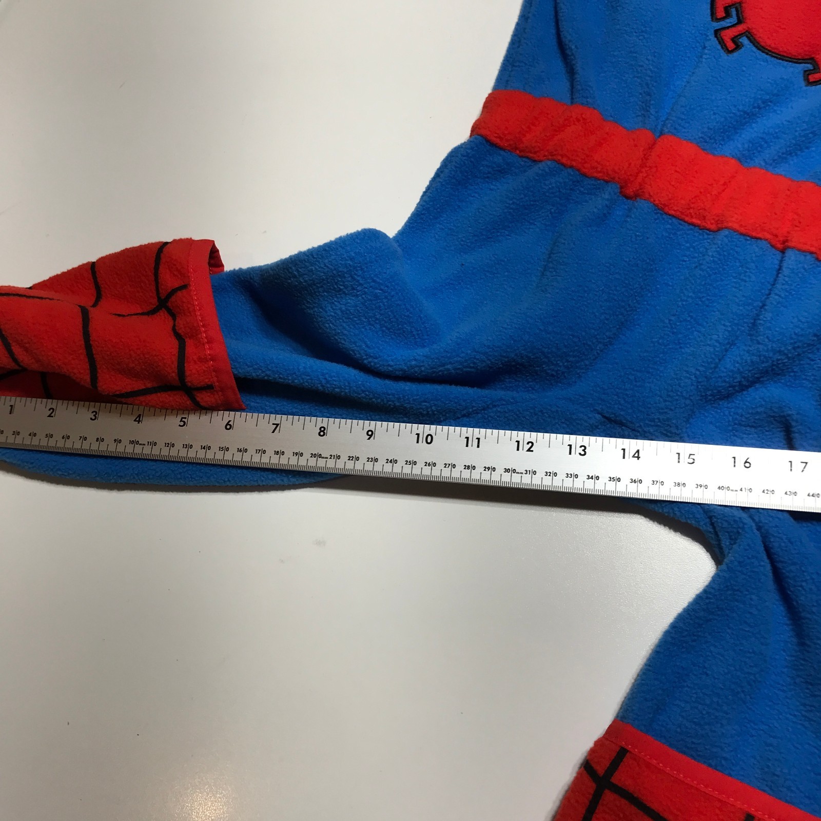 NWT Cuddle Club Marvel Fleece Spiderman One Piece Hooded Costume Toddler 18-24 M