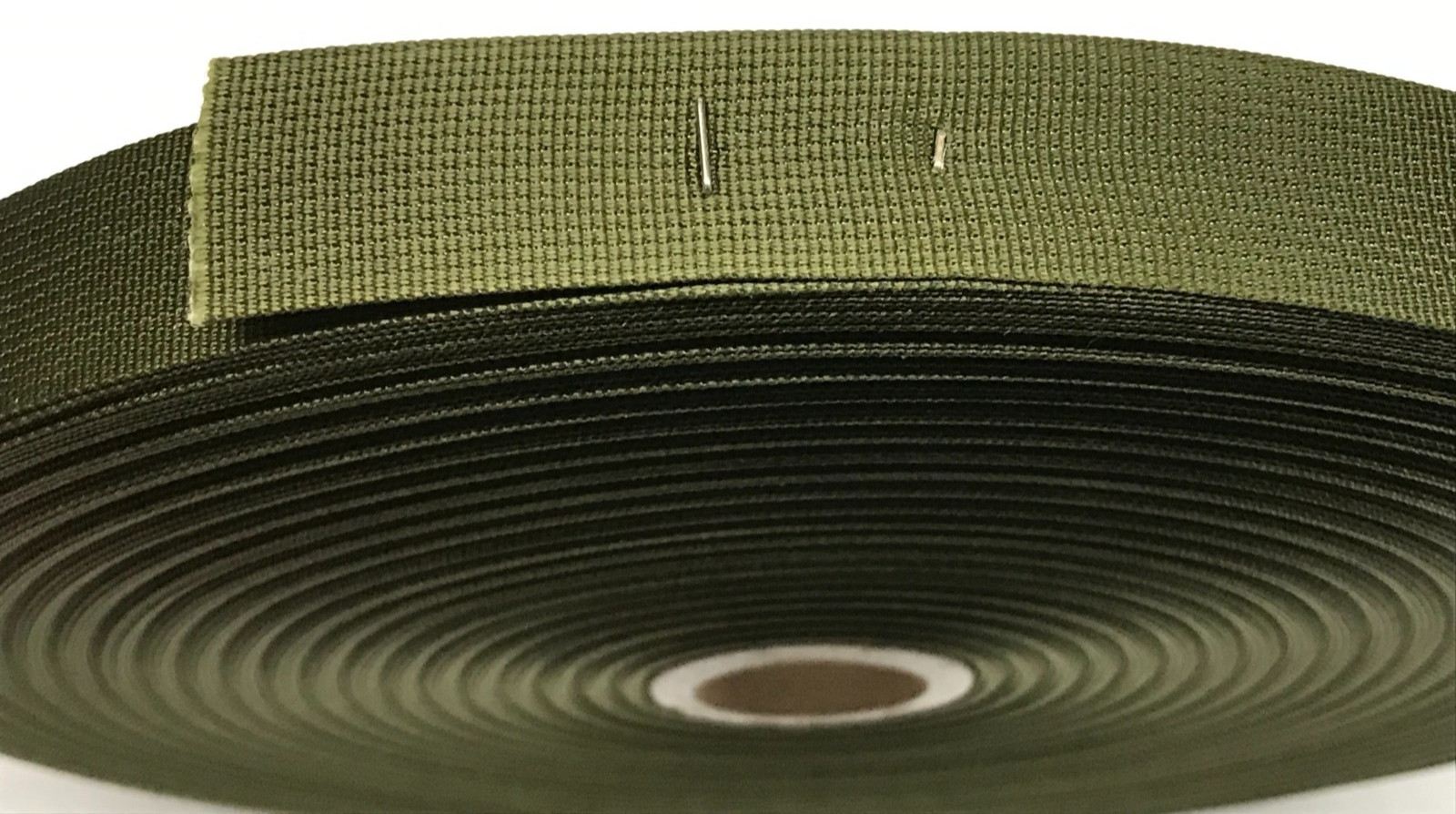 Plain Weave Olive Drab Nylon Type IV Thin Webbing 1 Inch x 72 Yards USGI NOS