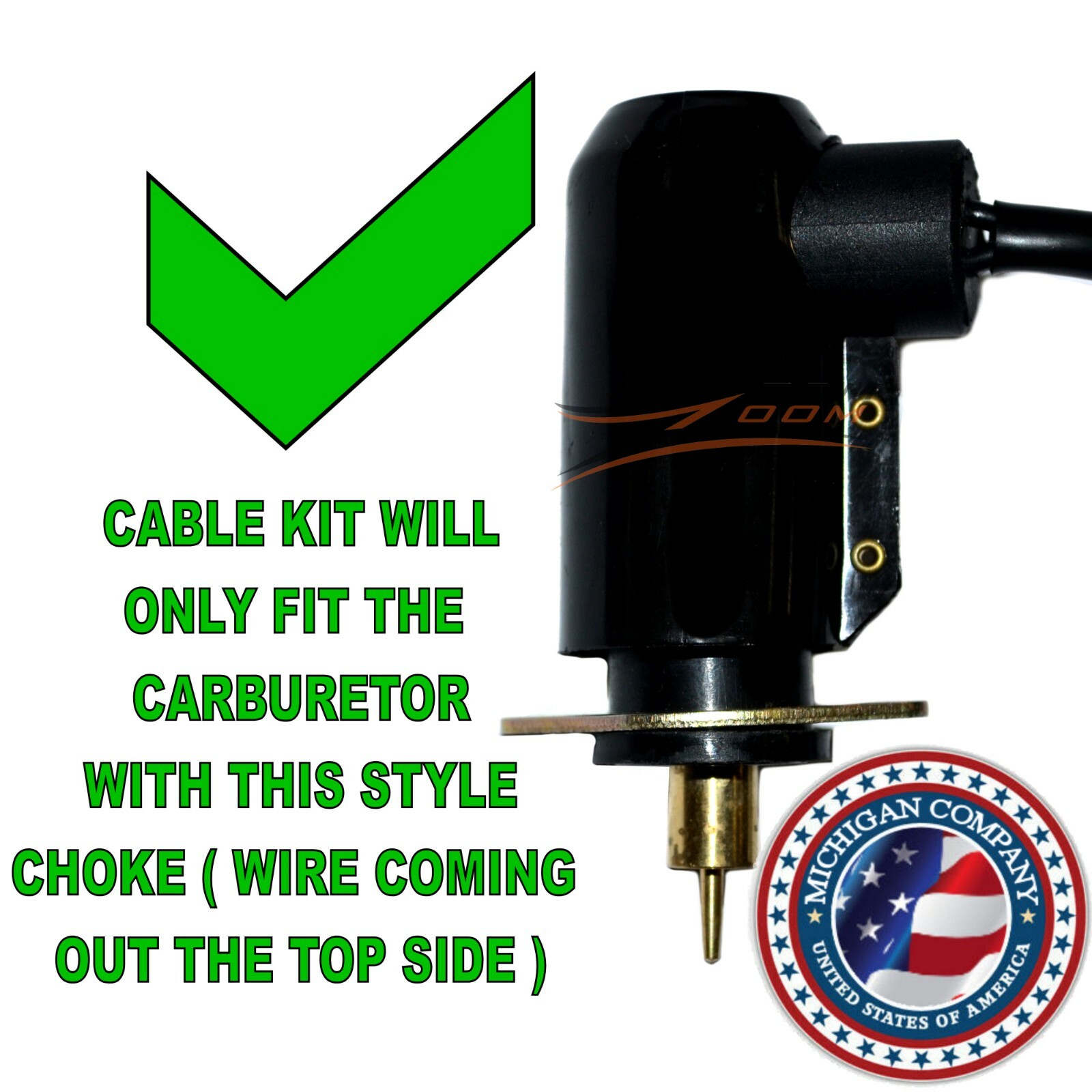 fits POLARIS SPORTSMAN 90 MANUAL CHOKE CABLE CONVERSION KIT SET 2001-2006