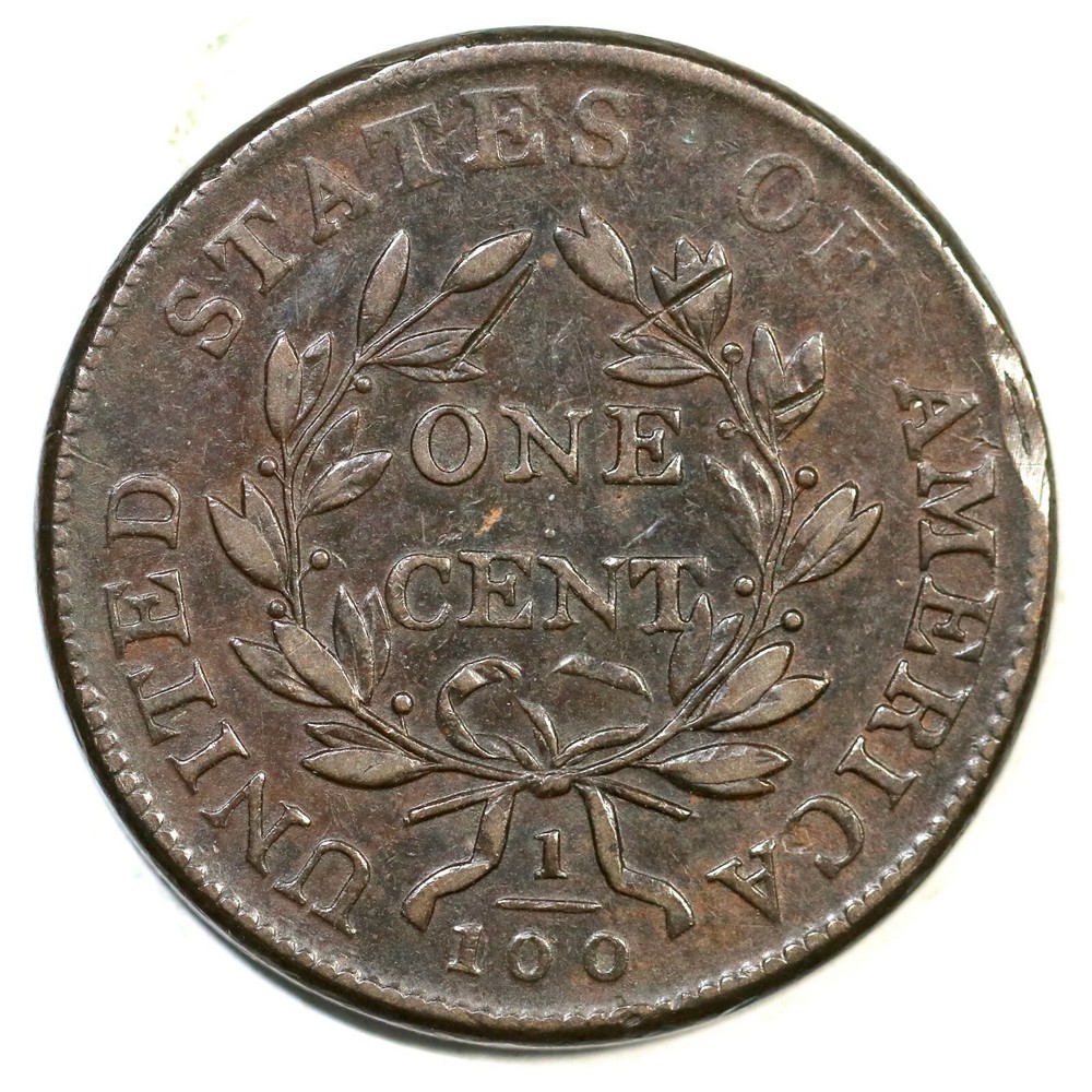 1802 S-227 R-2 Draped Bust Large Cent Coin 1c