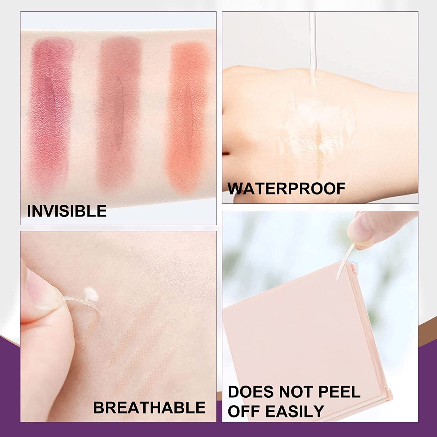 240× Invisible Lace Eye Lift Strips Double Eyelid Adhesive Style Tape Sticker US