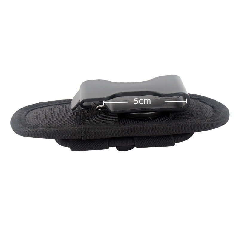 360° Rotating LED Flashlight Case With Belt