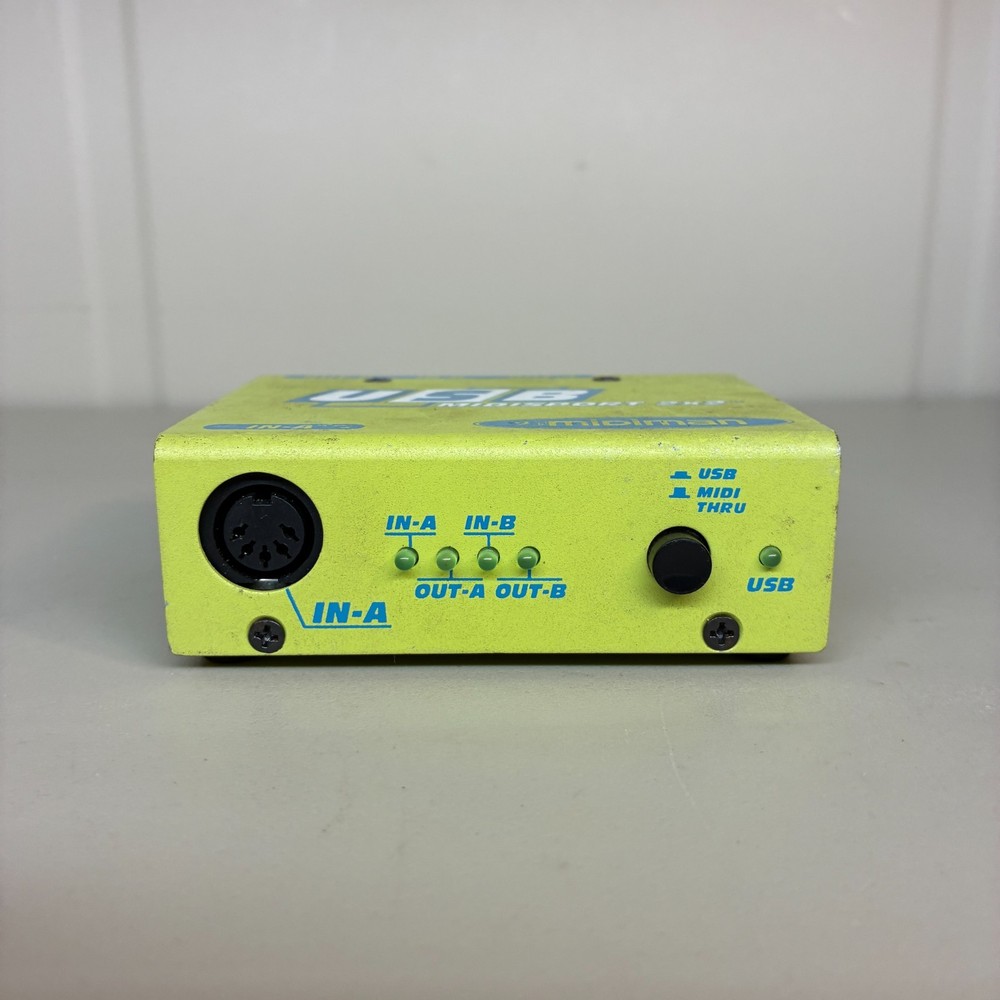 Midiman Midisport 2x2 USB MIDI Interface For Windows & Mac