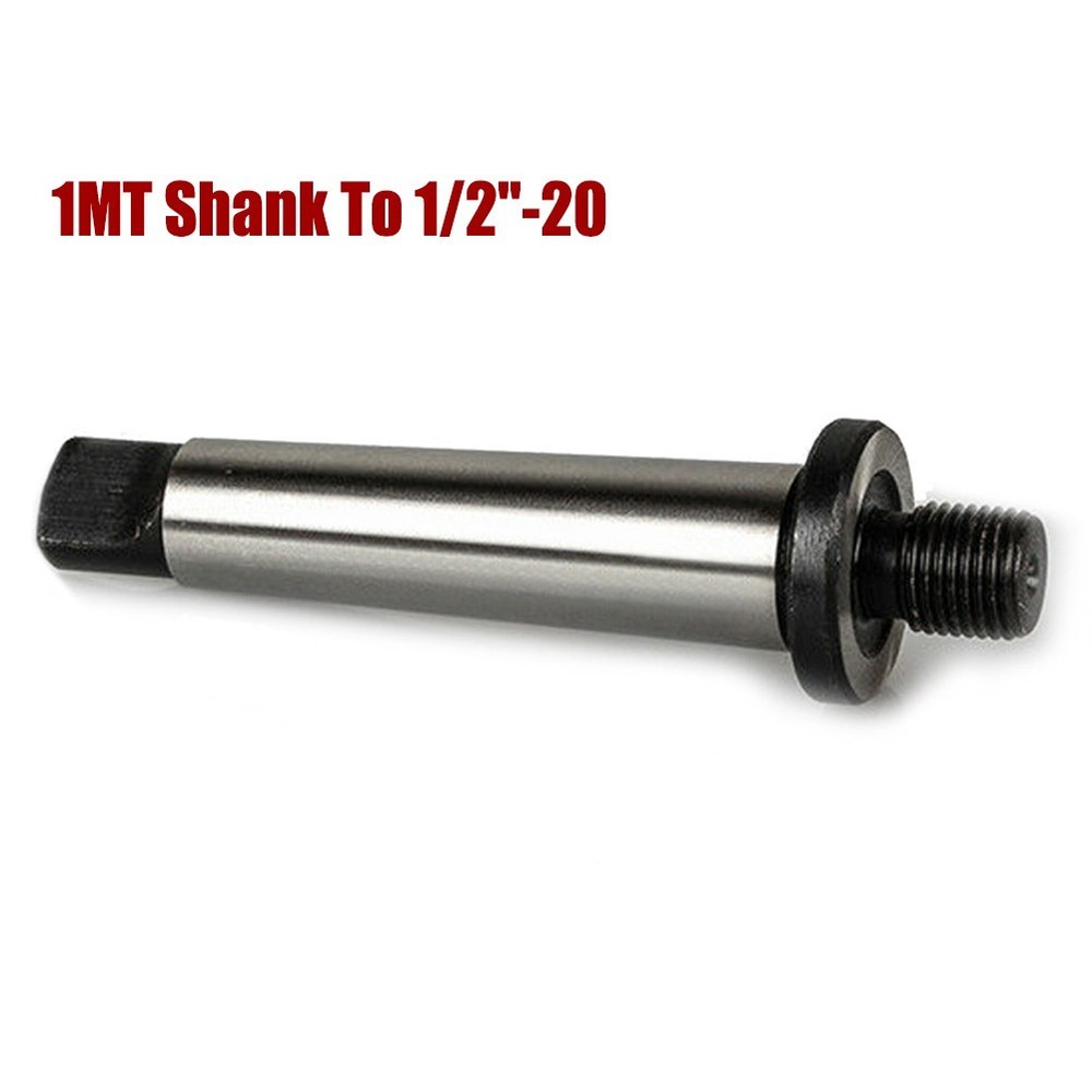 Experience Precise Drilling with 1MT Shank to 12''20 Threaded Drill Chuck Arbor