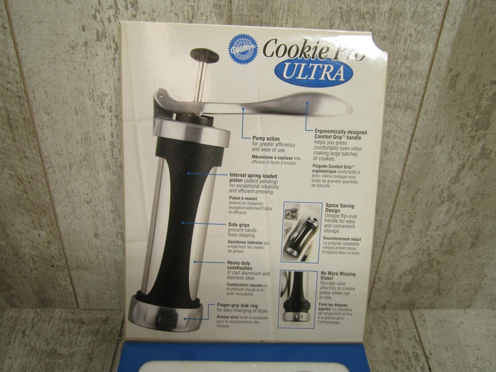 Wilton Cookie Pro Ultra Cookie Press NEW