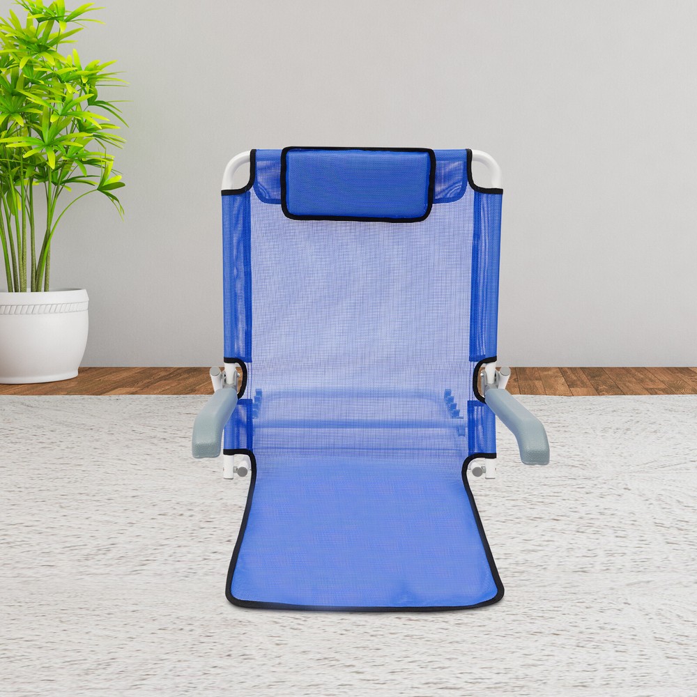 Bed Backrest Support, Foldable Sit-up Back Rest, Patient Care Bed Chair