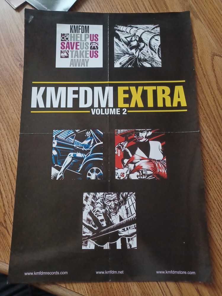 KMFDM Extra Volume 2 11x17 Poster