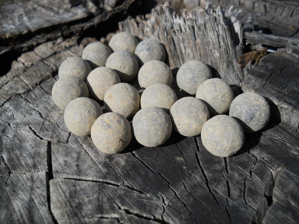Rare Vintage Antique Relic Revolutionary War 69 Caliber Brown Bess Musket Ball