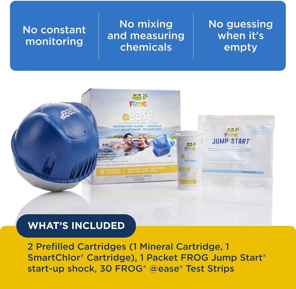 FROG @Ease Floating System for Hot Tubs - Quick & Easy