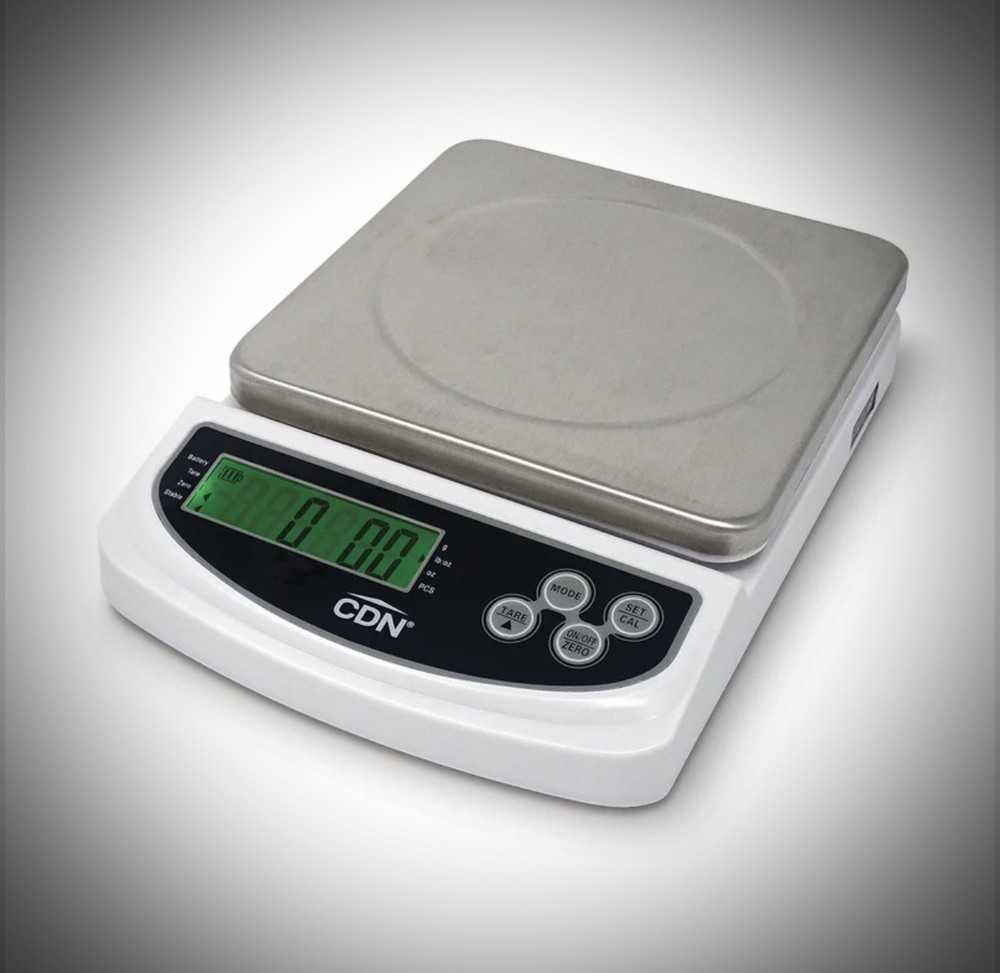 CDN SD2206 22lb Capacity Digital Portion Scale USER FRIENDLY