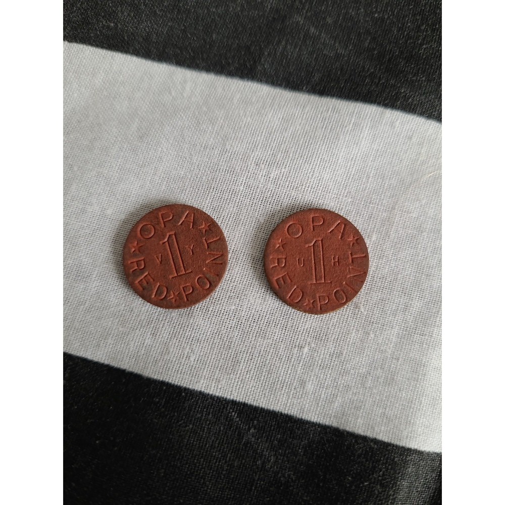 World War II Ration Tokens