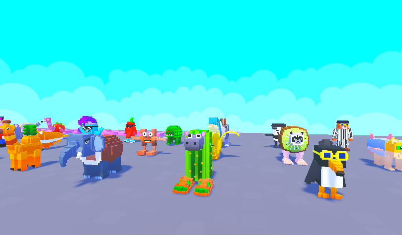 Roblox Medium Brainrot Models | Low Poly