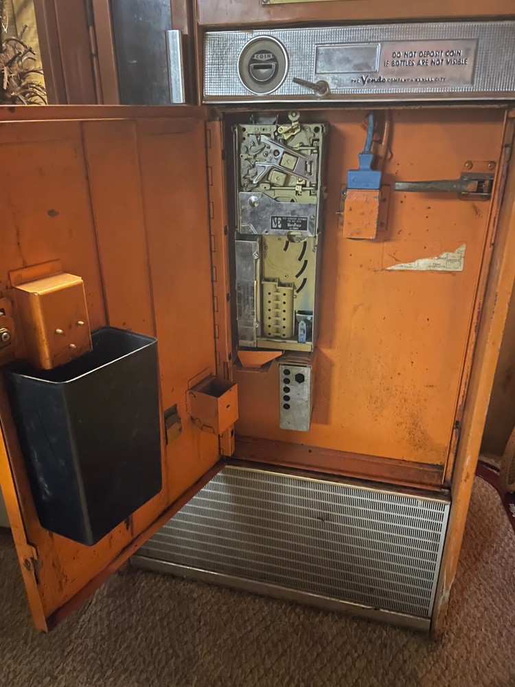Orange Crush Vintage Vending Machine