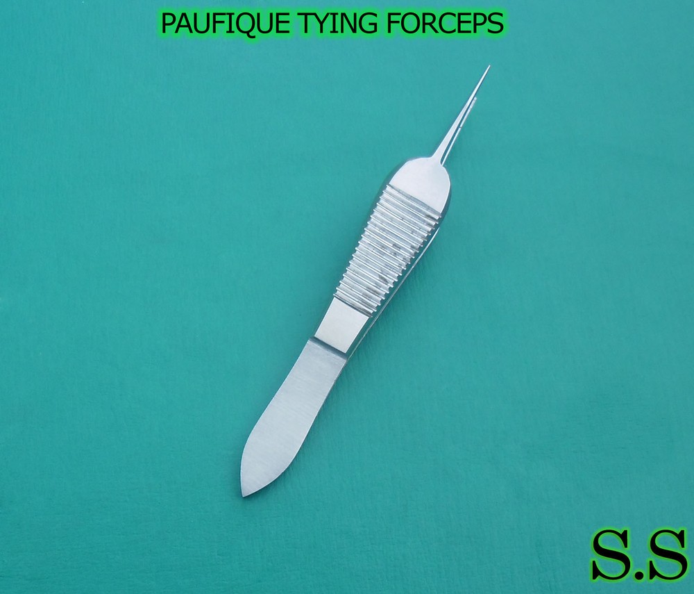 PAUFIQUE TYING FORCEPS SURGICAL INSTRUMENTS