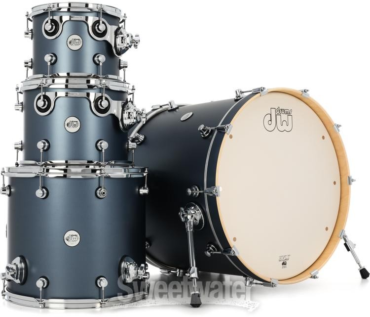 DW Design Series 4-piece Shell Pack - Blue Slate