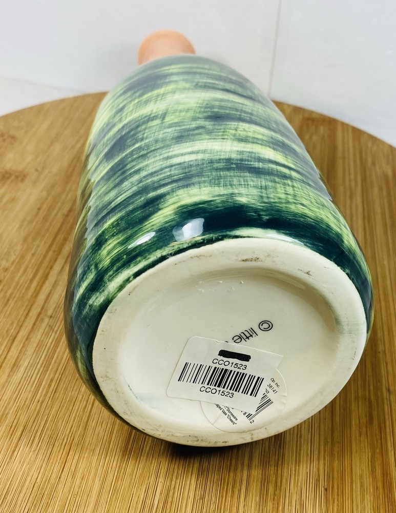 Cheers Ceramic Boottle Vase 11”