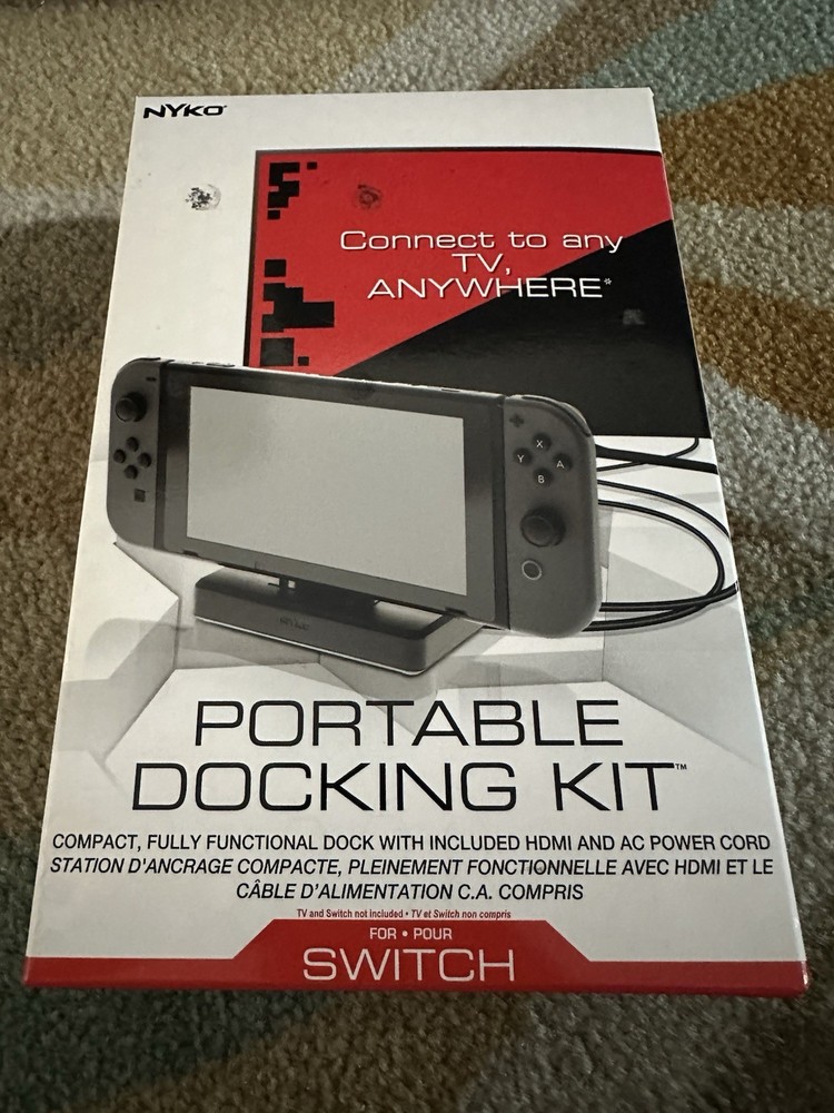 NYKO PORTABLE DOCKING KIT FOR SWITCH