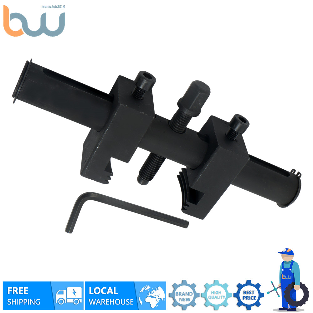 Professional Puller For Ribbed Drive Pulley Crankshaft Remover Tool Adjustable