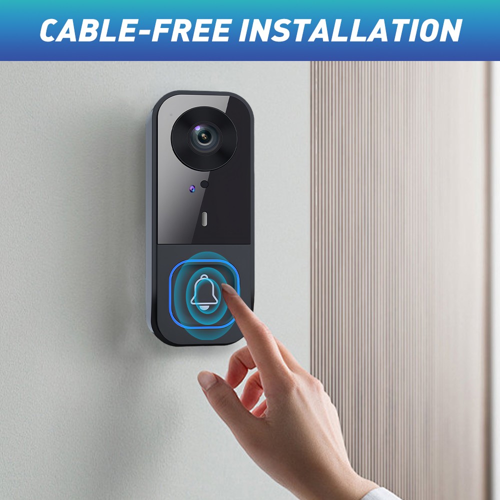 Smart Wireless 2.4G Doorbell Intercom Video Camera Door Bell Chime Security