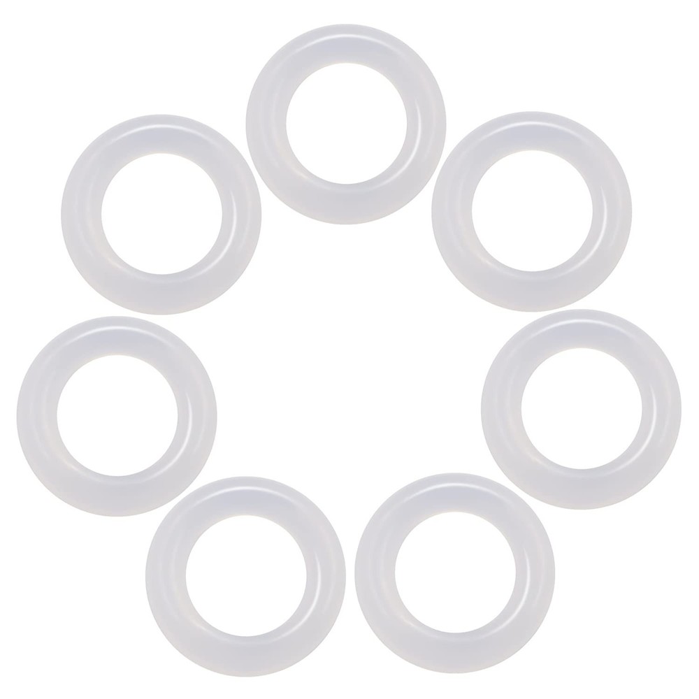 Clear keyboard keycap O ring dampeners