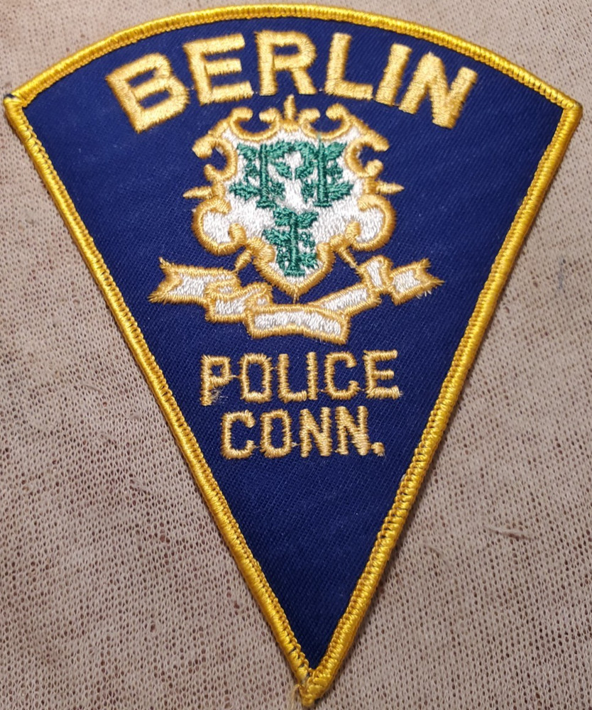 CT Berlin Connecticut Police Patch