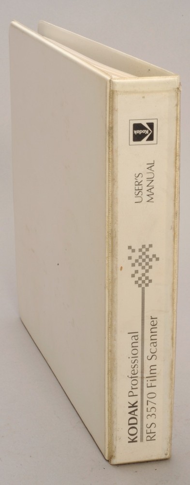 KODAK RFS 3570 SCANNER MANUAL & REFERENCE ITEMS