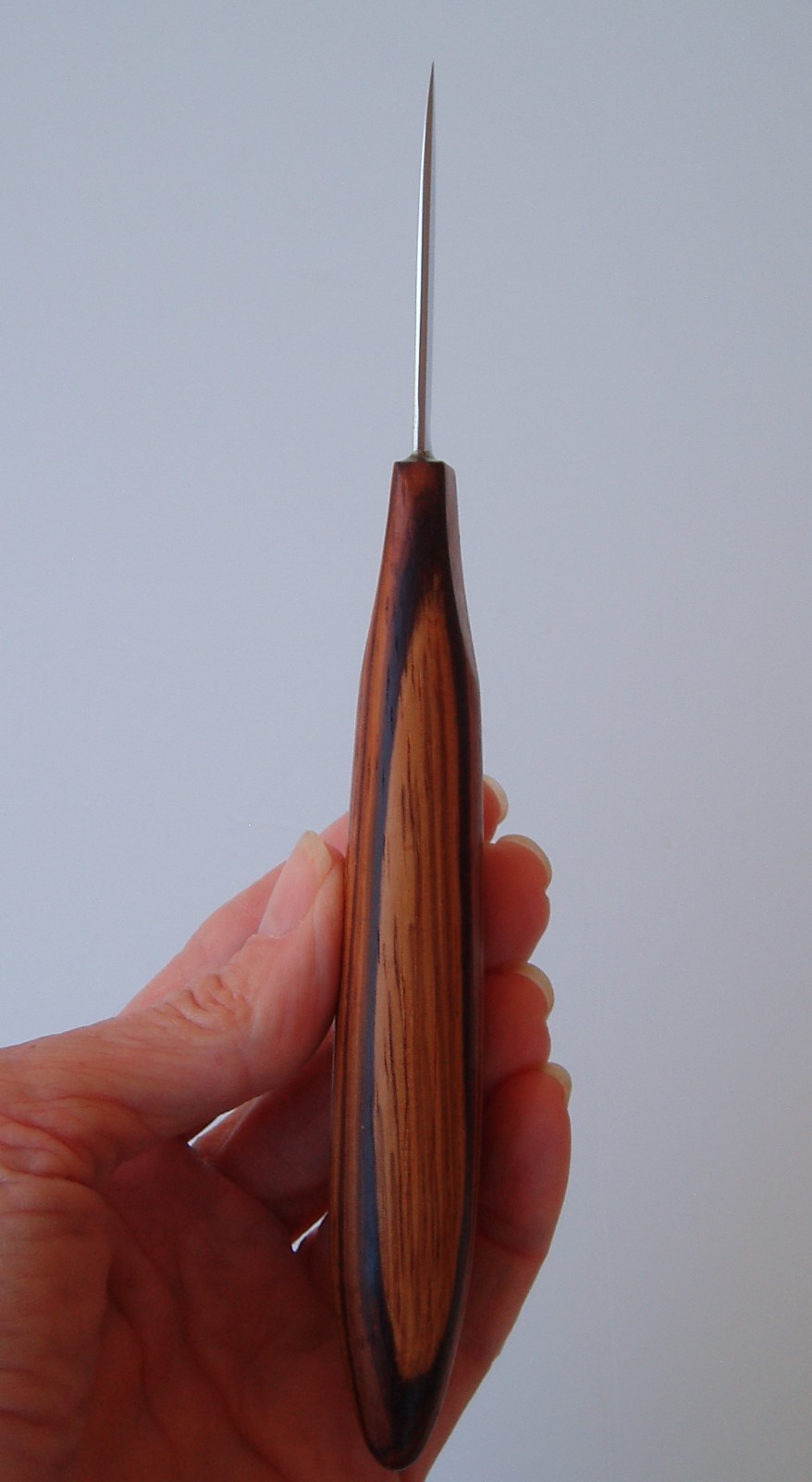 Dave Lyons Knifemaker Wood Carving Knife Fancy Handle 2" Blade Unused HTF