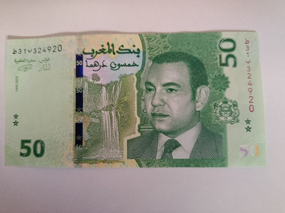 50 Dirhams 2023 - Maroc- Morocco