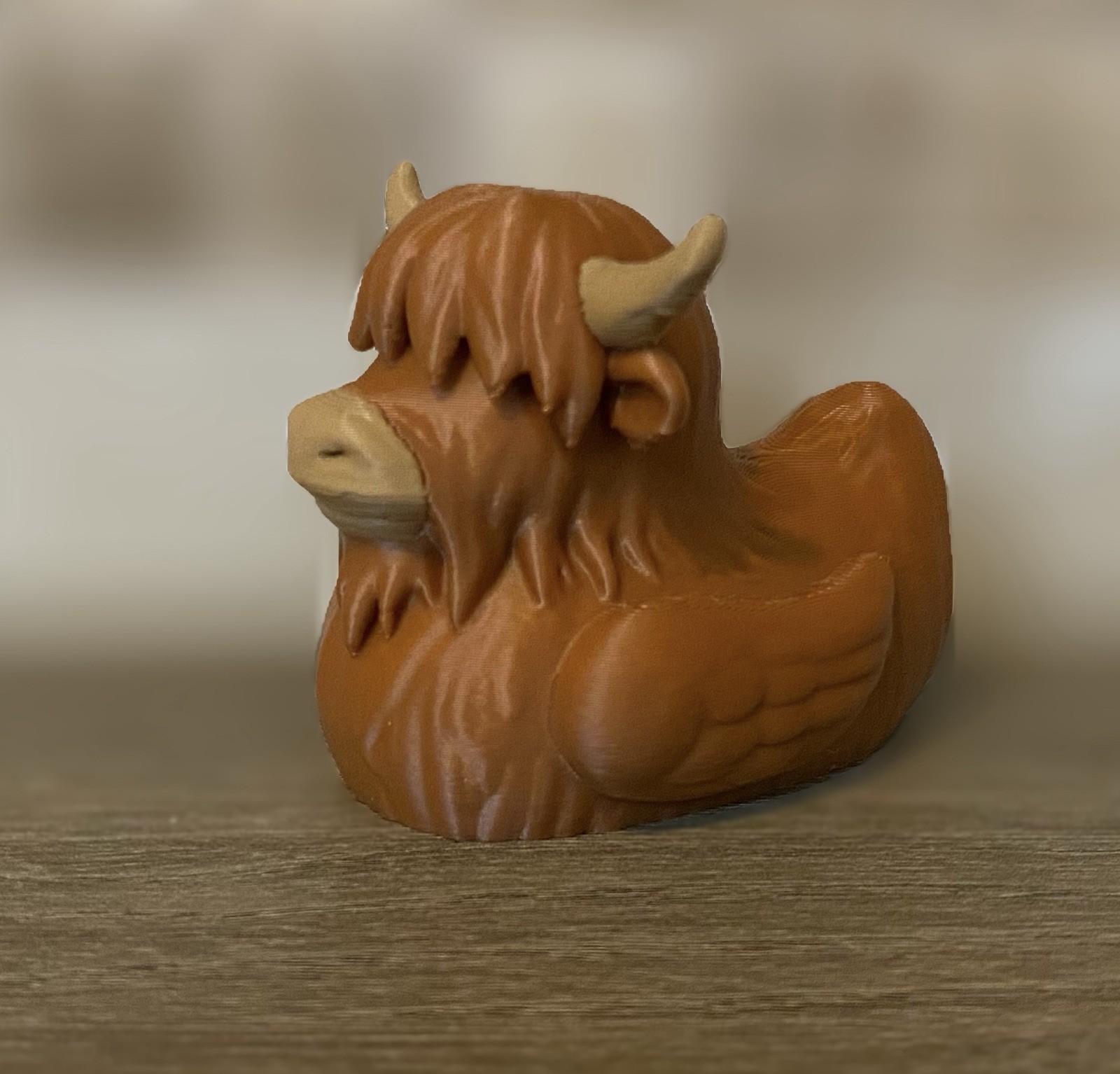 Highland Cow Duck