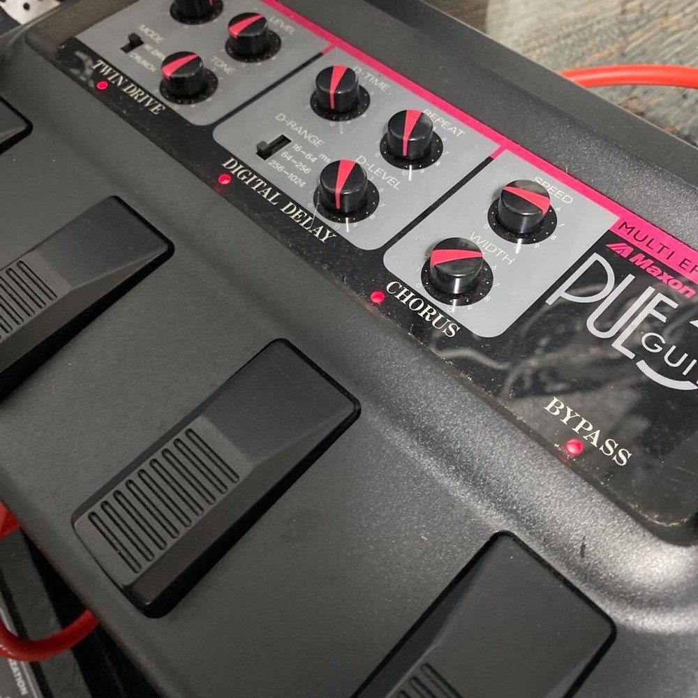 MAXON PUE3G Guitar Multi Effects Pedal