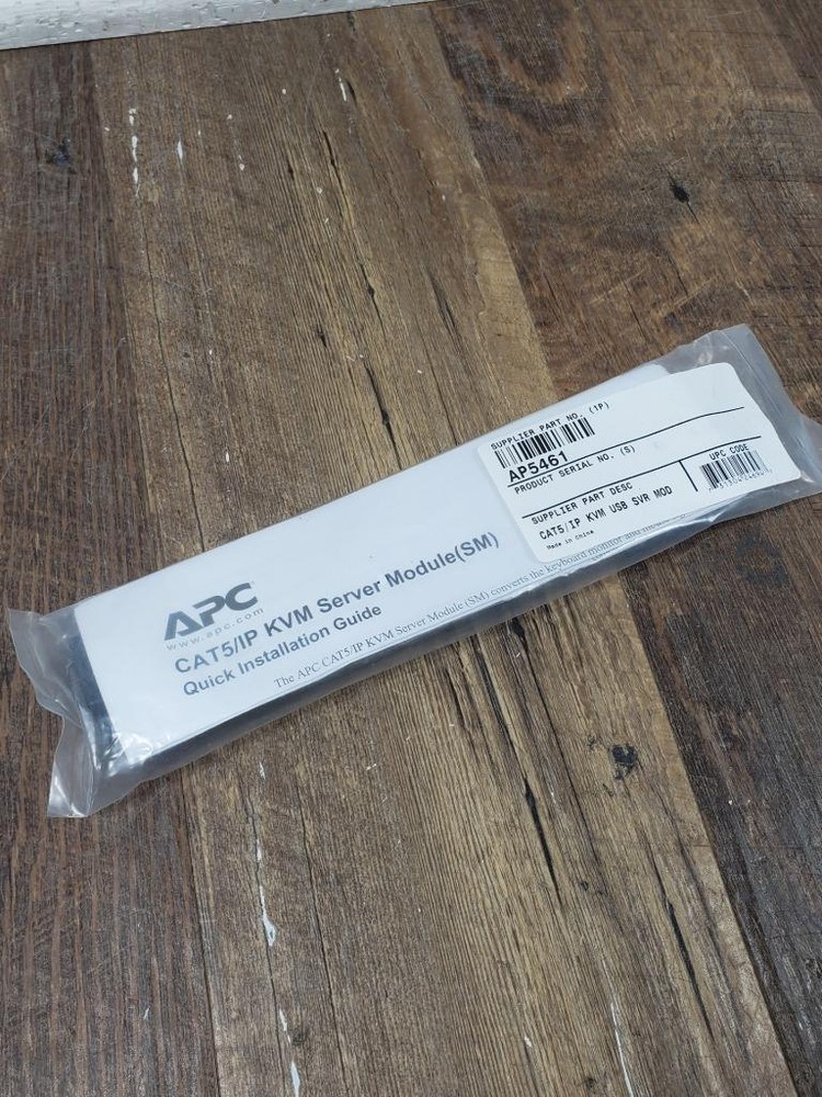 K77 ♻ APC AP5461 USB CAT5/IP KVM Switch Server Module Cable Adapter CIM MOD ♻