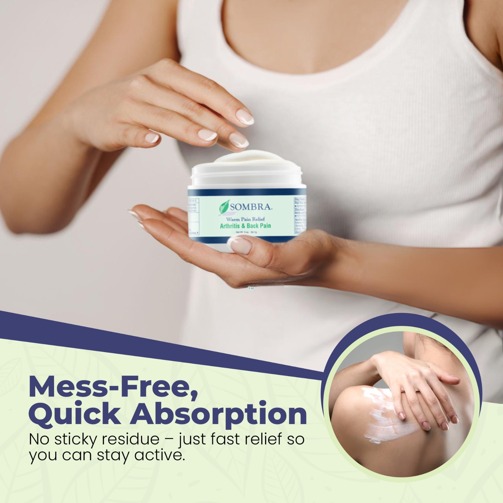 Sombra Pain Relief Gel – Warm Therapy for Arthritis, Back & Muscle Pain