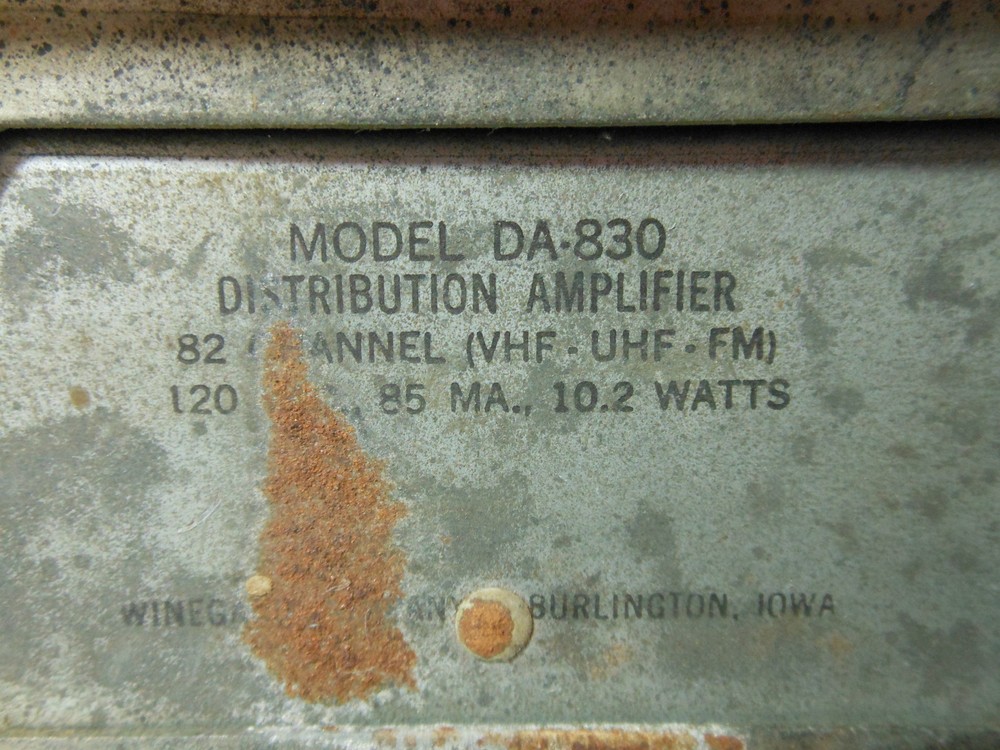 Winegard Model DA-830 Distribution Amplifier