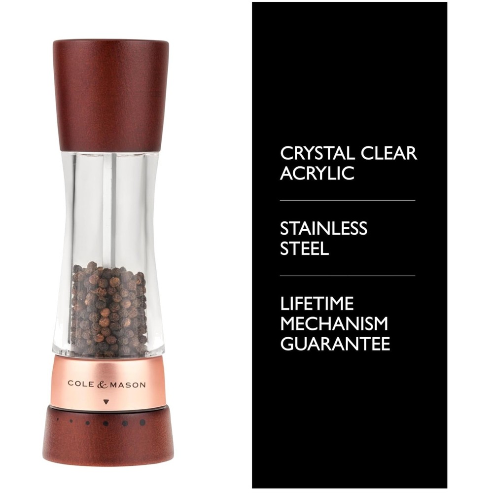 Precision Pepper Grinder - Adjustable Settings