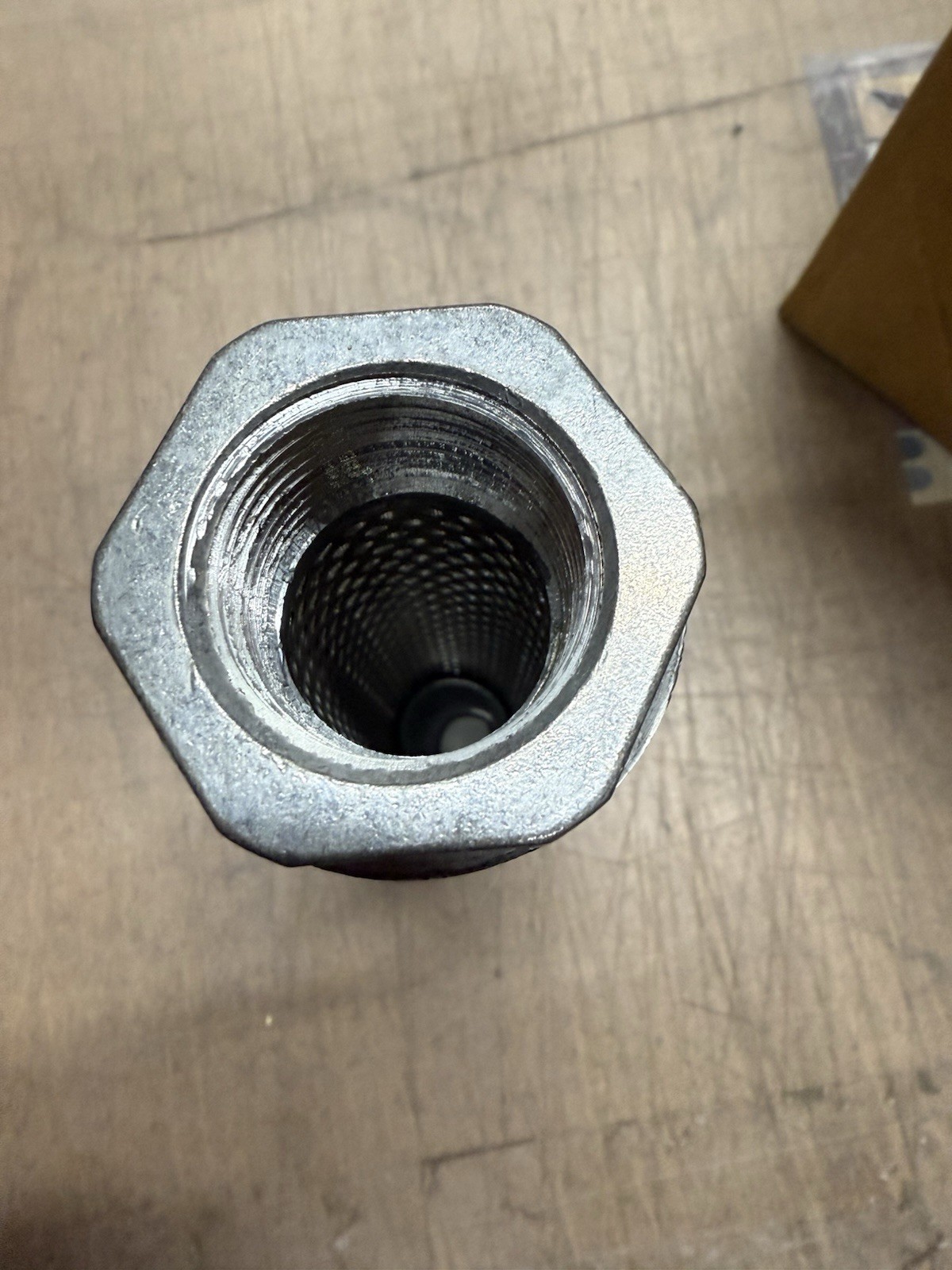 ZINGA HYDRAULIC STRAINER 1" X 1-1/2" BUSHING 60 MESH TF101560 TF 101560 S5