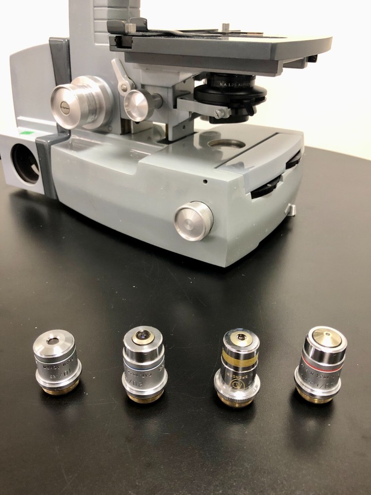 American Optical Trinocular Compound Microscope