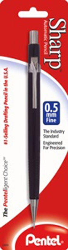 Pentel Sharp Drafting Mechanical Pencil 0.5mm Fine Black Drawing Drafting Office