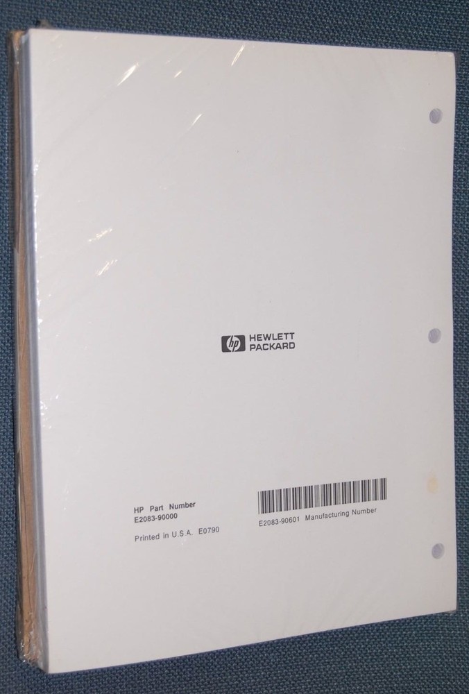 HP Instrument BASIC Users Handbook E2083-90000