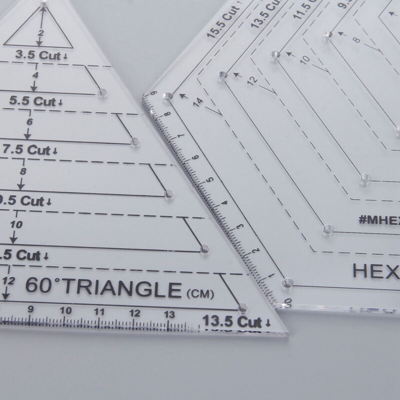 1pc/4pcs Quilting Ruler Craft Patchwork Measuring Handmade Drawing Tool Quilters