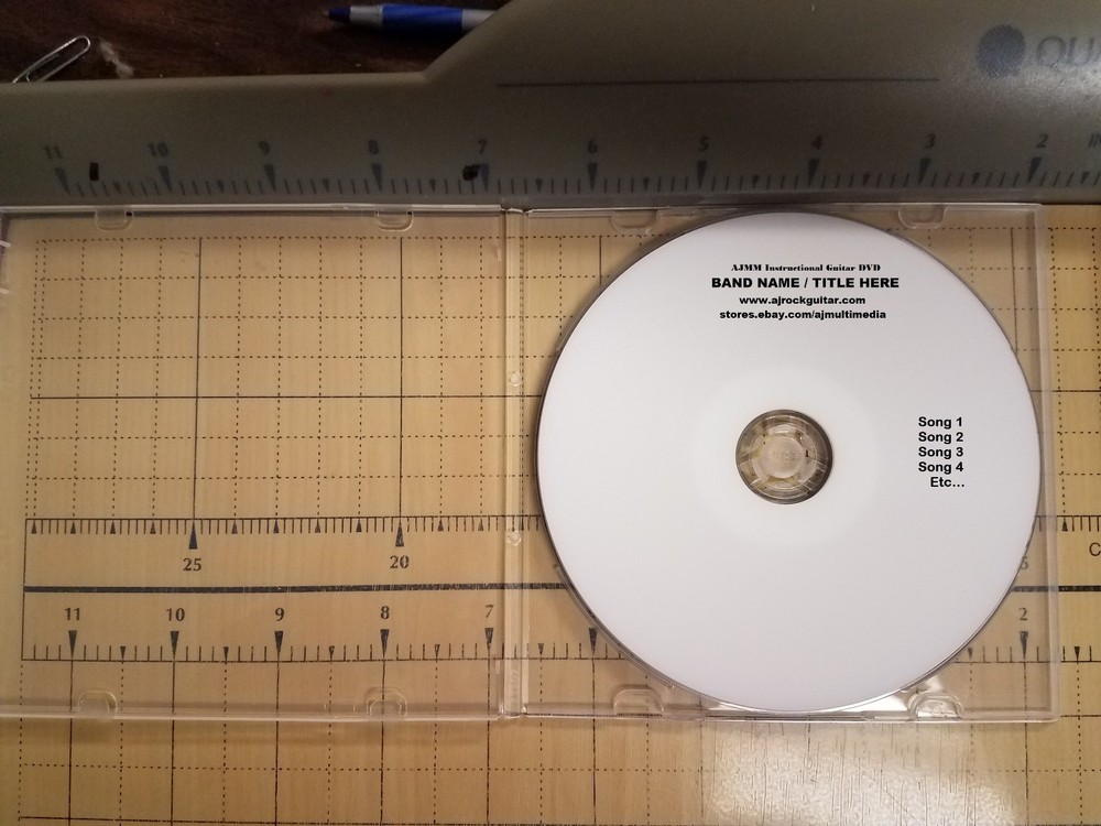 Custom Guitar Lessons, Learn Boston - DVD Video