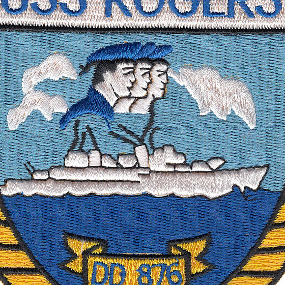 DD-876 USS Rogers Patch