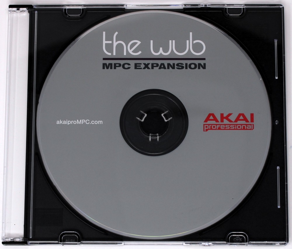 Akai Professional The Wub MPC Expansion Akai Format Sample Library Sampling CD