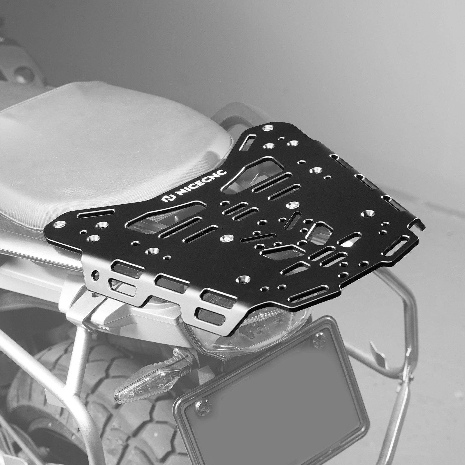 NICECNC For BMW R1250GS 2019-2023 Rear Tail Storage Rack Cargo Luggage Storage