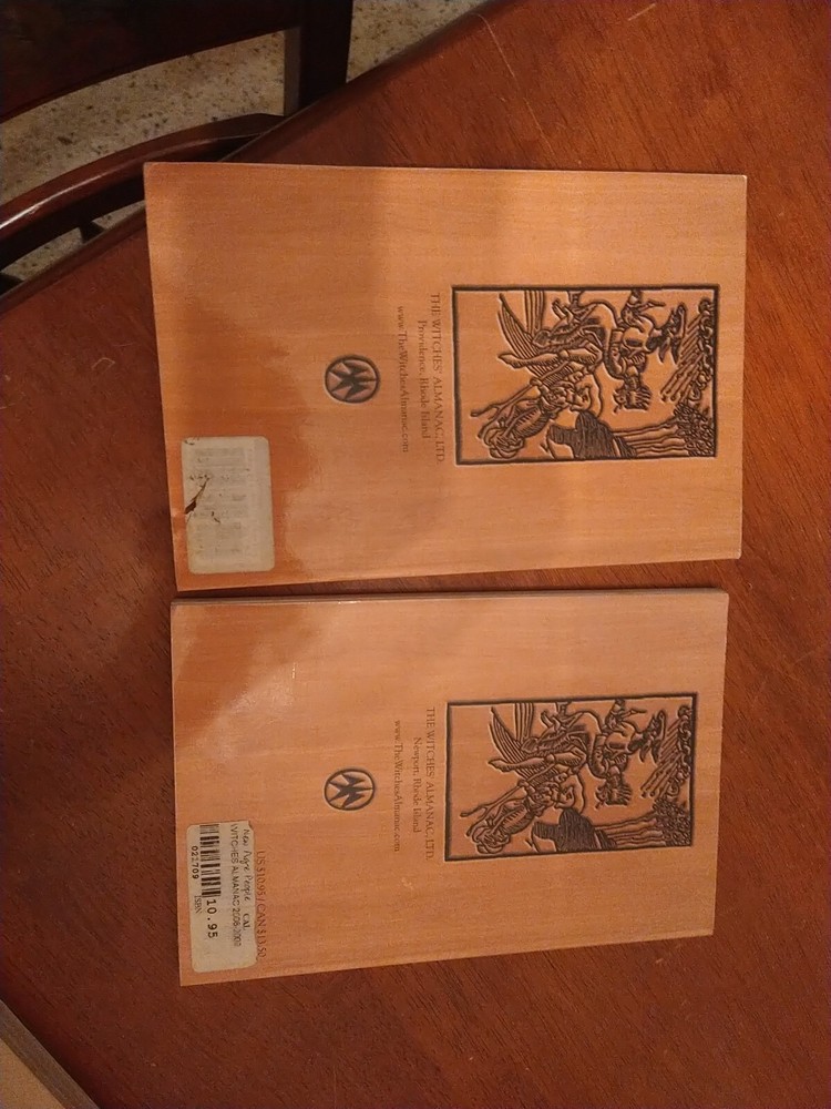 2 Pcs The Witches Almanac Issues 27, 28 Spring 2008- Spring 2010