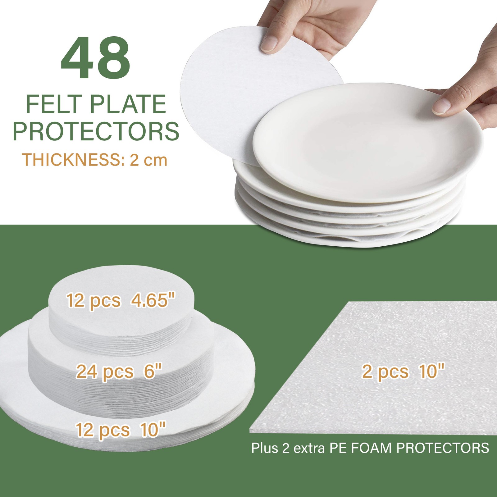 China Storage Containers Quilted 5 Piece Set Chinaware Dinnerware Storage Case