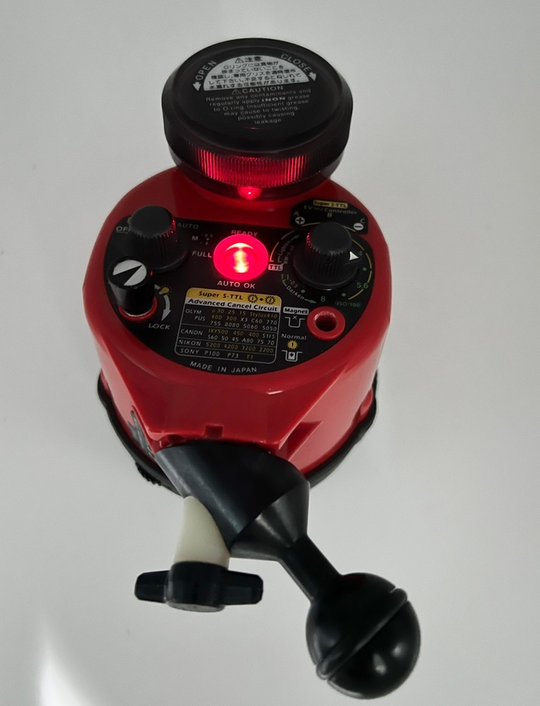 INON D-2000 type2 Underwater Strobe Light for Diving Photography Diffuser Works